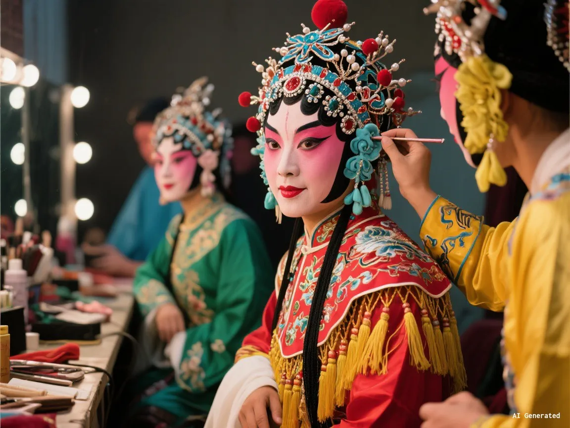 Sichuan Opera Backstage Tour