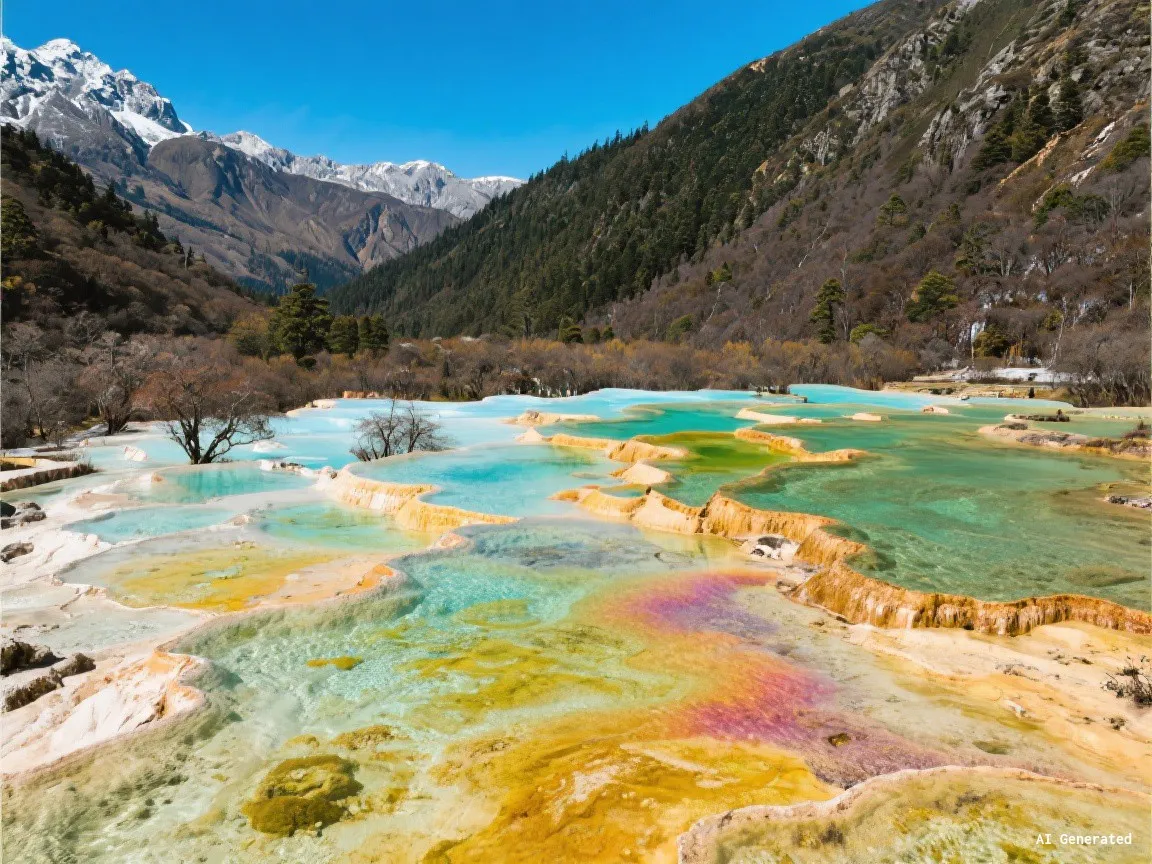 Huanglong Valley